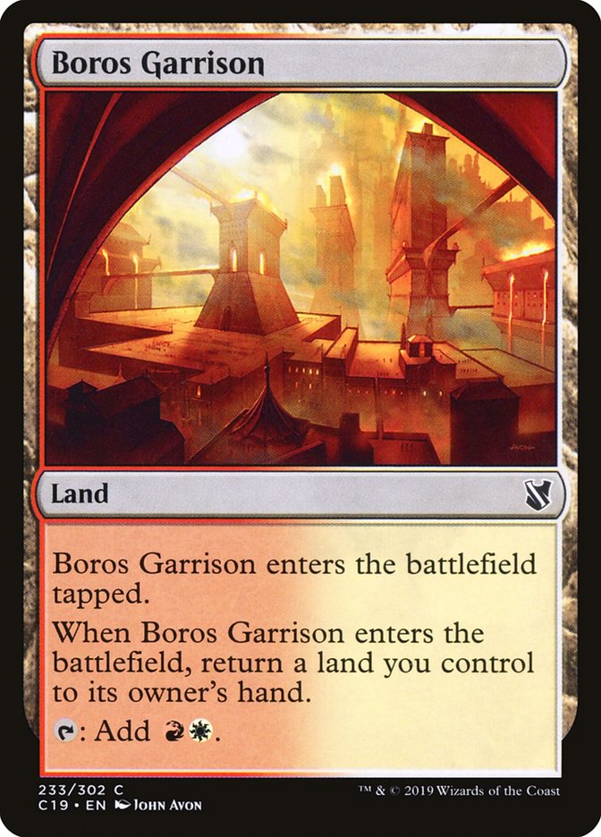 Boros Garrison [Commander 2019] | Gear Gaming Bentonville