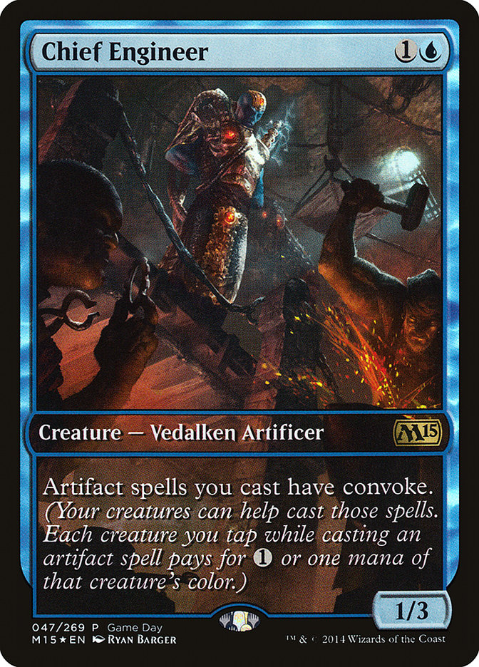 Chief Engineer (Game Day) [Magic 2015 Promos] | Gear Gaming Bentonville