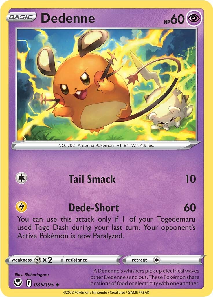 Dedenne (085/195) [Sword & Shield: Silver Tempest] | Gear Gaming Bentonville