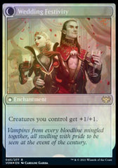 Wedding Announcement // Wedding Festivity [Innistrad: Crimson Vow Prerelease Promos] | Gear Gaming Bentonville