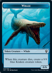 Beast (010) // Whale Double-Sided Token [Commander 2021 Tokens] | Gear Gaming Bentonville