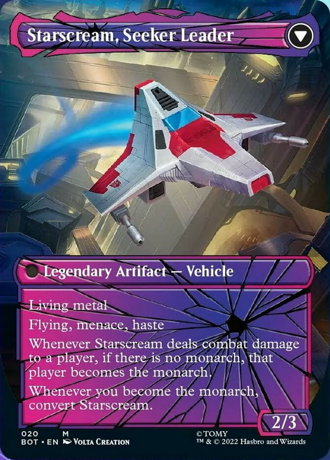 Starscream, Power Hungry // Starscream, Seeker Leader (Shattered Glass) [Transformers] | Gear Gaming Bentonville