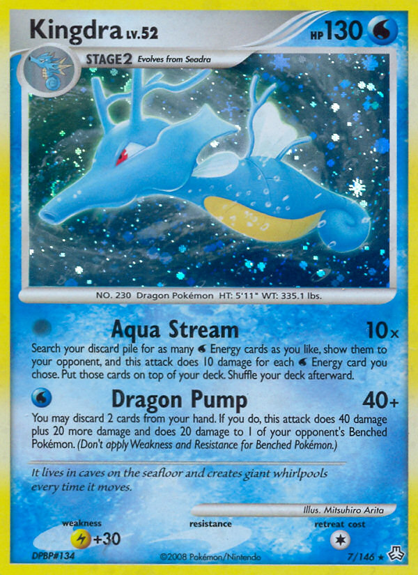 Kingdra (7/146) [Diamond & Pearl: Legends Awakened] | Gear Gaming Bentonville
