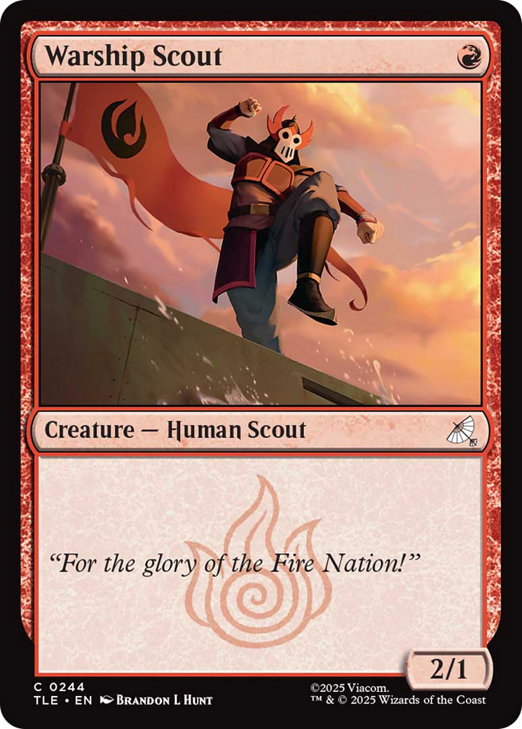 Warship scout [Avatar: The Last Airbender: Eternal-Legal] | Gear Gaming Bentonville