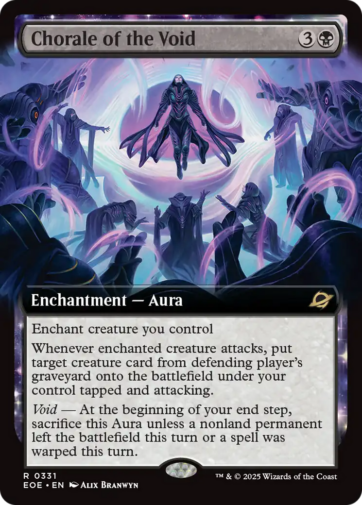 Chorale of the Void (Extended Art) [Edge of Eternities] | Gear Gaming Bentonville