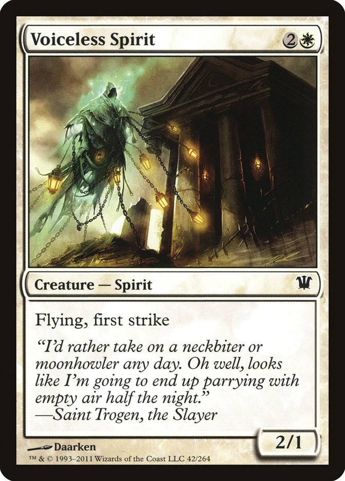Voiceless Spirit [Innistrad] | Gear Gaming Bentonville