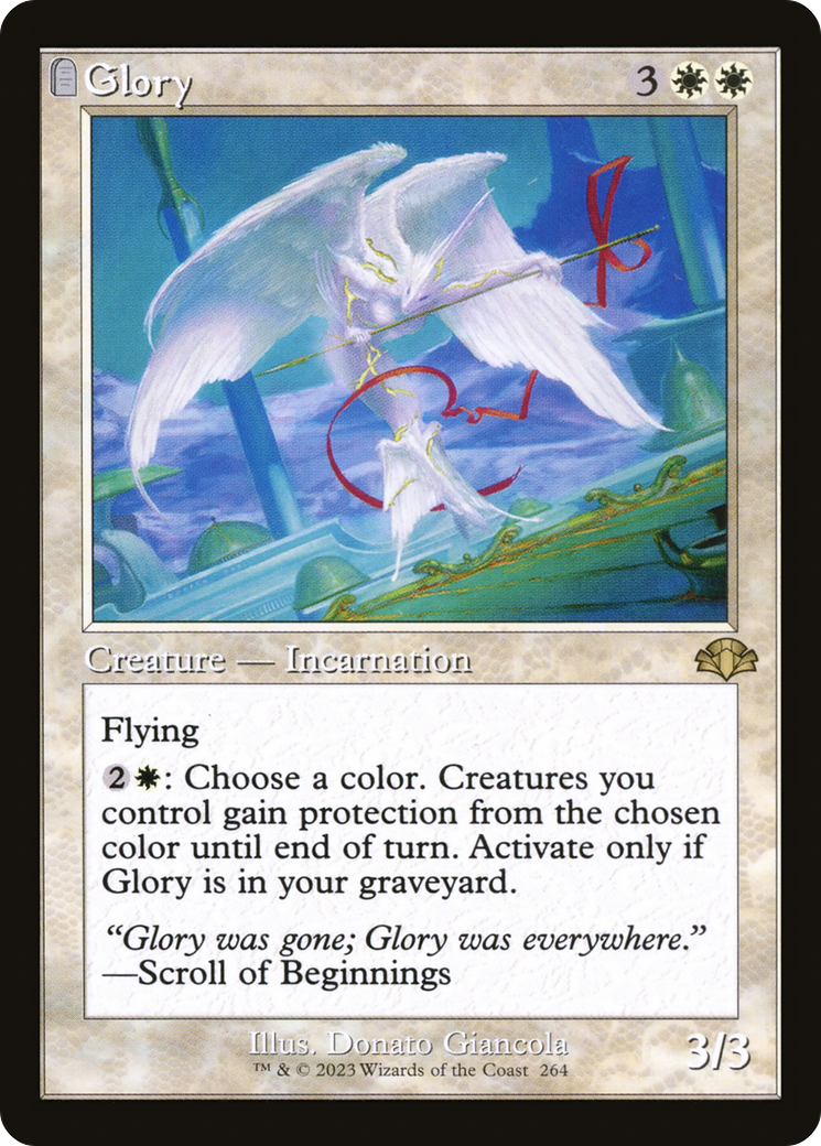 Glory (Retro) [Dominaria Remastered] | Gear Gaming Bentonville