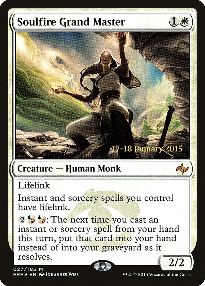 Soulfire Grand Master [Fate Reforged Prerelease Promos] | Gear Gaming Bentonville