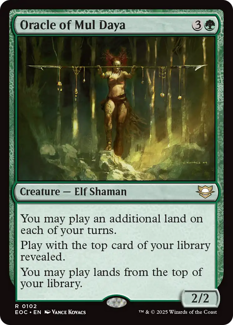 Oracle of Mul Daya [Edge of Eternities Commander] | Gear Gaming Bentonville