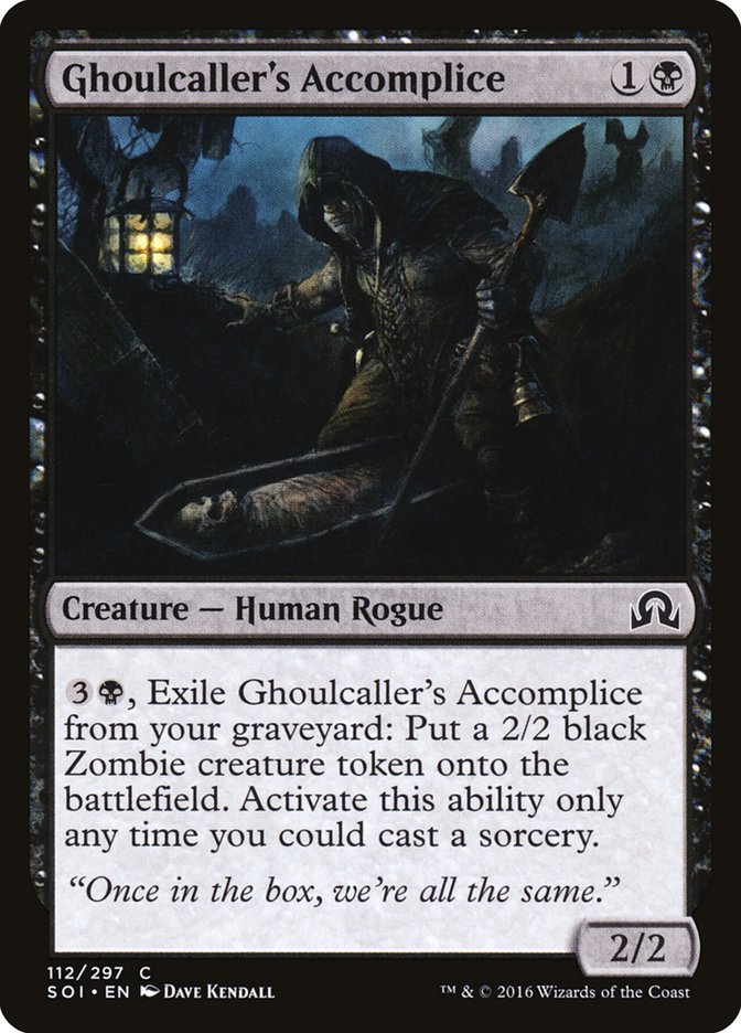 Ghoulcaller's Accomplice [Shadows over Innistrad] | Gear Gaming Bentonville