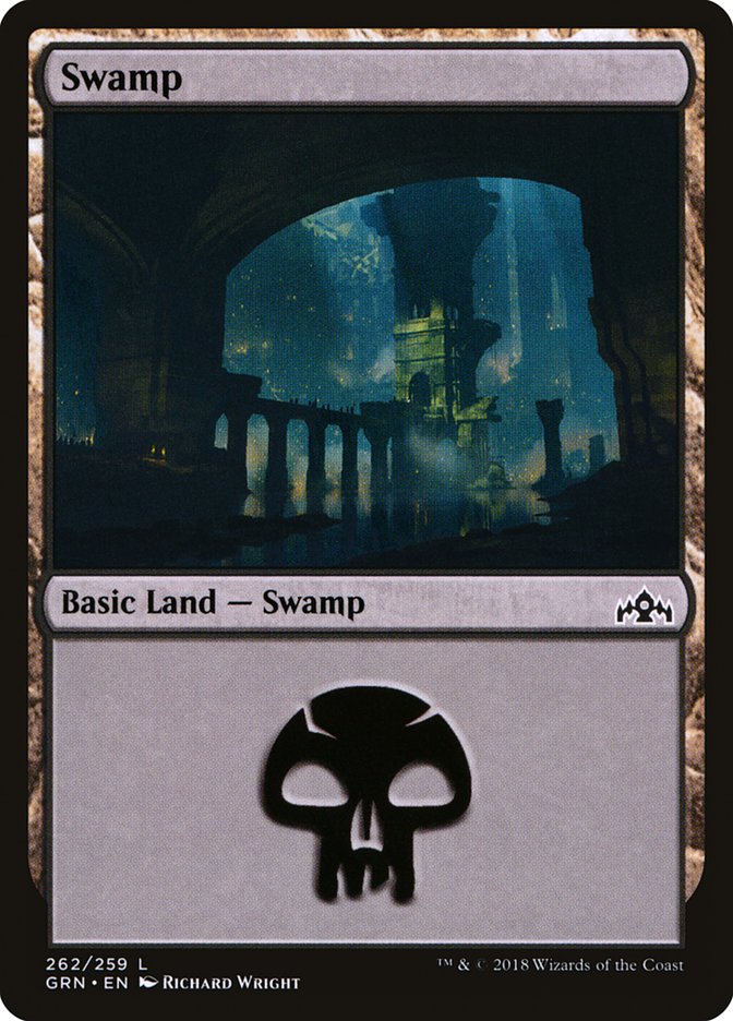 Swamp (262) [Guilds of Ravnica] | Gear Gaming Bentonville