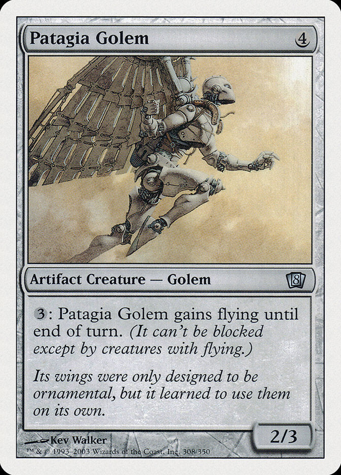 Patagia Golem [Eighth Edition] | Gear Gaming Bentonville
