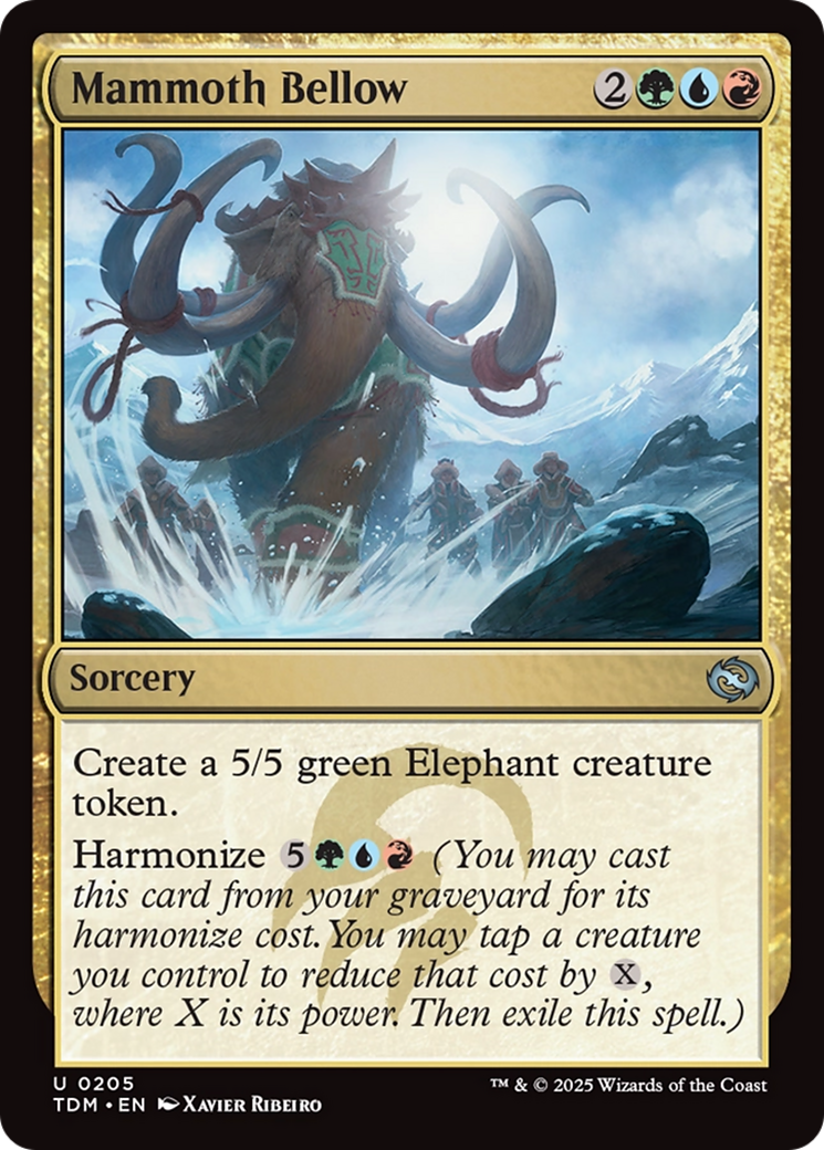 Mammoth Bellow [Tarkir: Dragonstorm] | Gear Gaming Bentonville