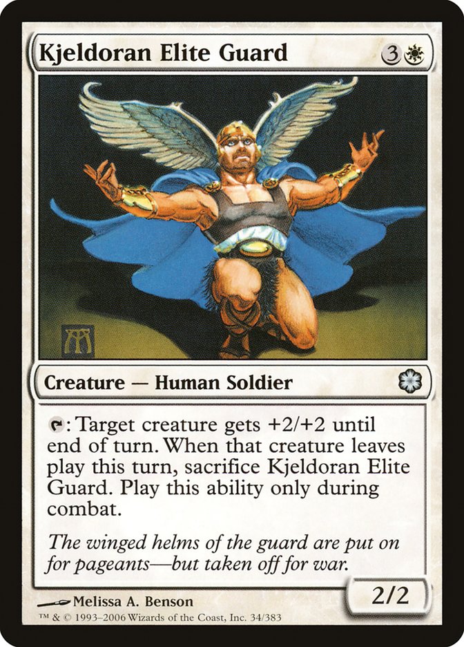 Kjeldoran Elite Guard [Coldsnap Theme Decks] | Gear Gaming Bentonville