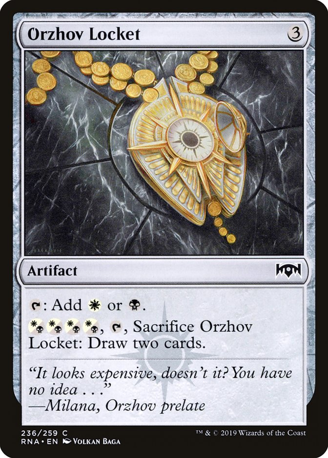 Orzhov Locket [Ravnica Allegiance] | Gear Gaming Bentonville