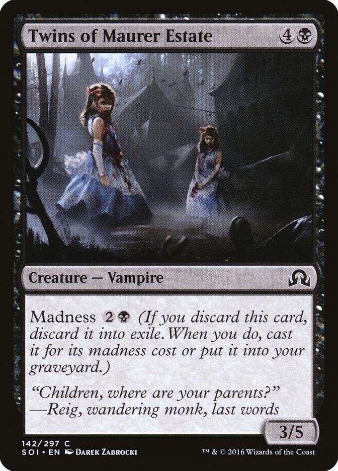Twins of Maurer Estate [Shadows over Innistrad] | Gear Gaming Bentonville