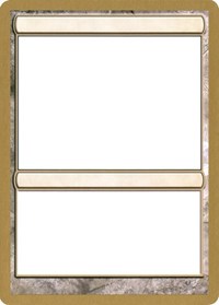 2004 World Championship Blank Card [World Championship Decks 2004] | Gear Gaming Bentonville