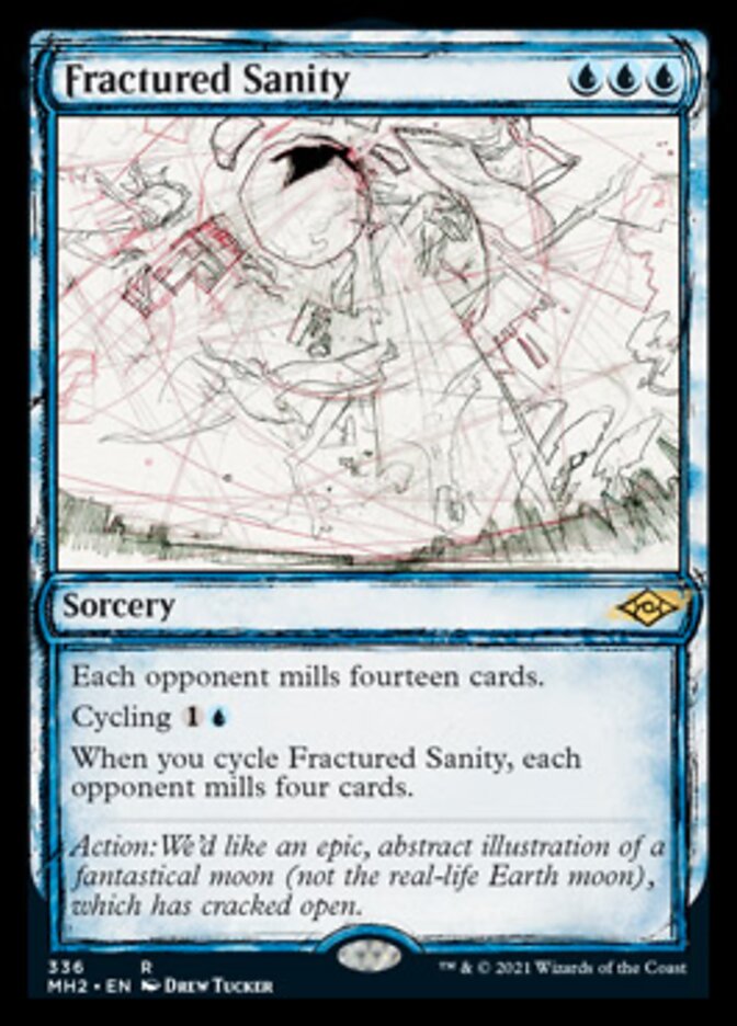 Fractured Sanity (Sketch) [Modern Horizons 2] | Gear Gaming Bentonville