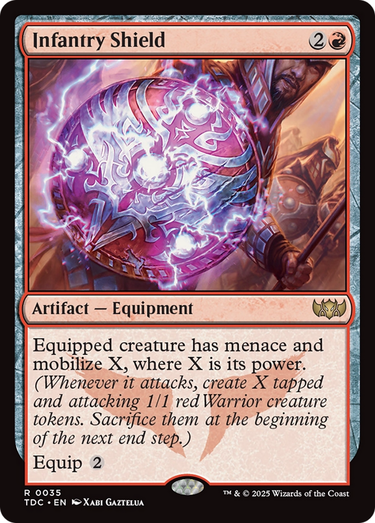 Infantry Shield [Tarkir: Dragonstorm Commander] | Gear Gaming Bentonville
