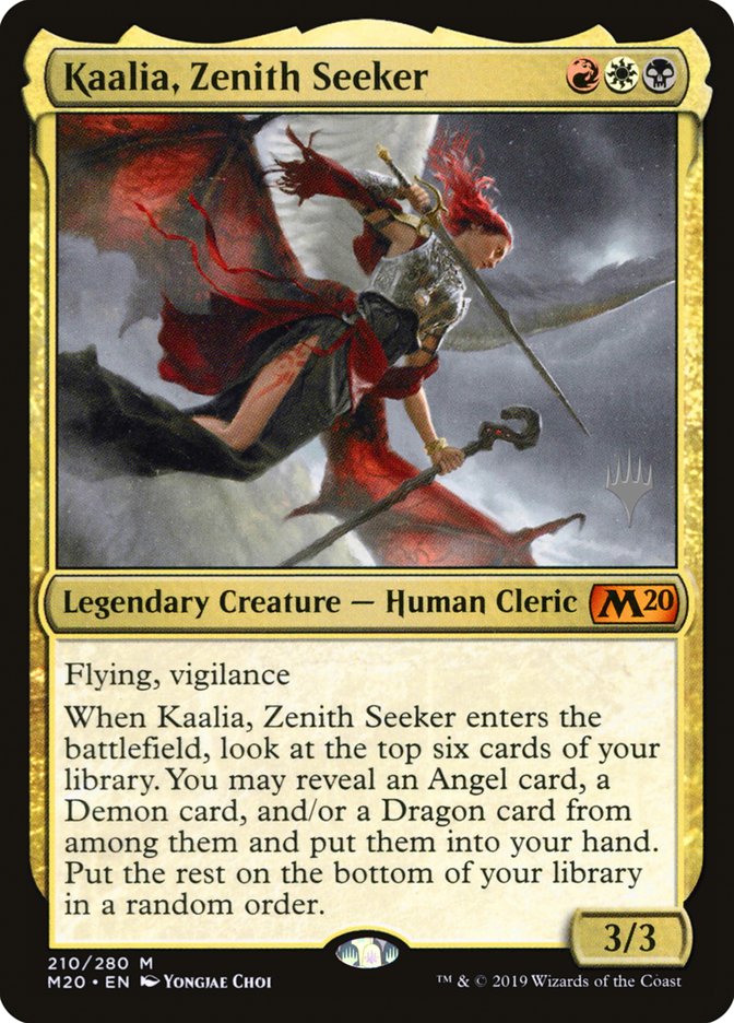 Kaalia, Zenith Seeker (Promo Pack) [Core Set 2020 Promos] | Gear Gaming Bentonville