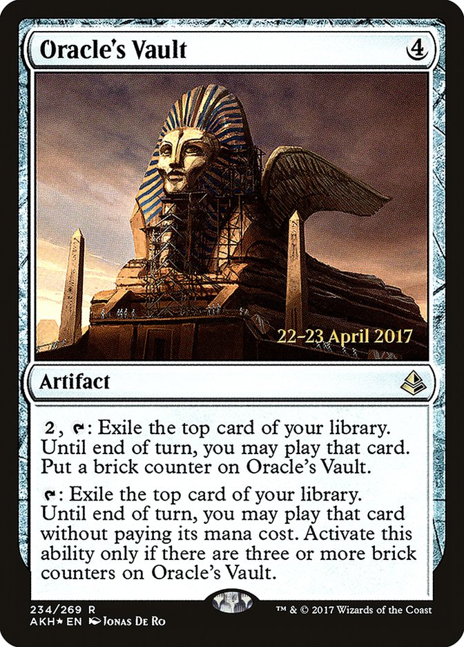 Oracle's Vault [Amonkhet Prerelease Promos] | Gear Gaming Bentonville