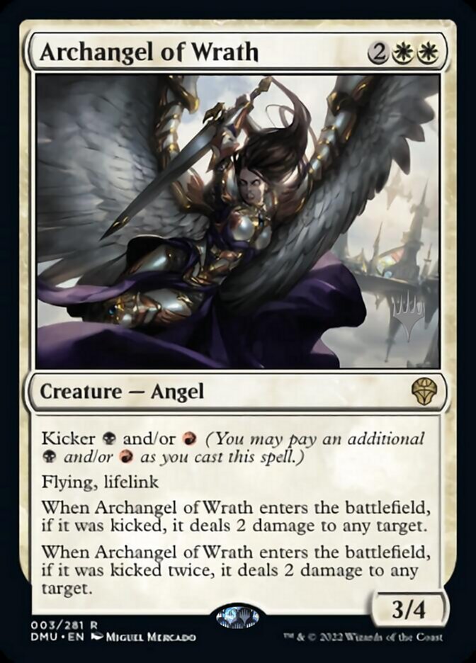 Archangel of Wrath (Promo Pack) [Dominaria United Promos] | Gear Gaming Bentonville