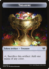 Treasure // Clue Double-Sided Token [Pioneer Challenger Decks 2022] | Gear Gaming Bentonville