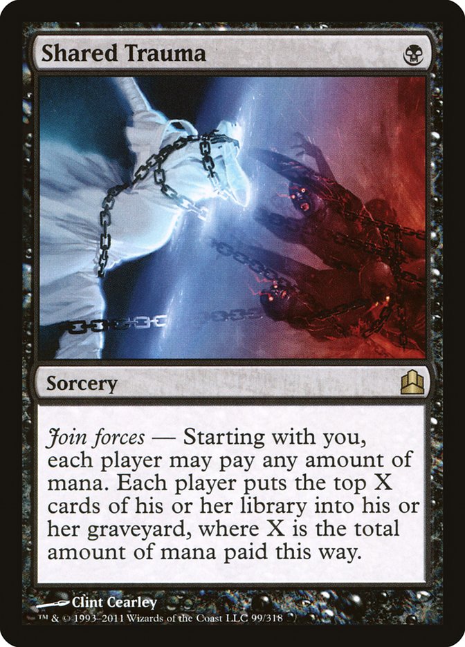 Shared Trauma [Commander 2011] | Gear Gaming Bentonville
