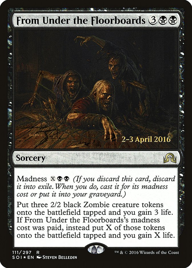 From Under the Floorboards [Shadows over Innistrad Prerelease Promos] | Gear Gaming Bentonville
