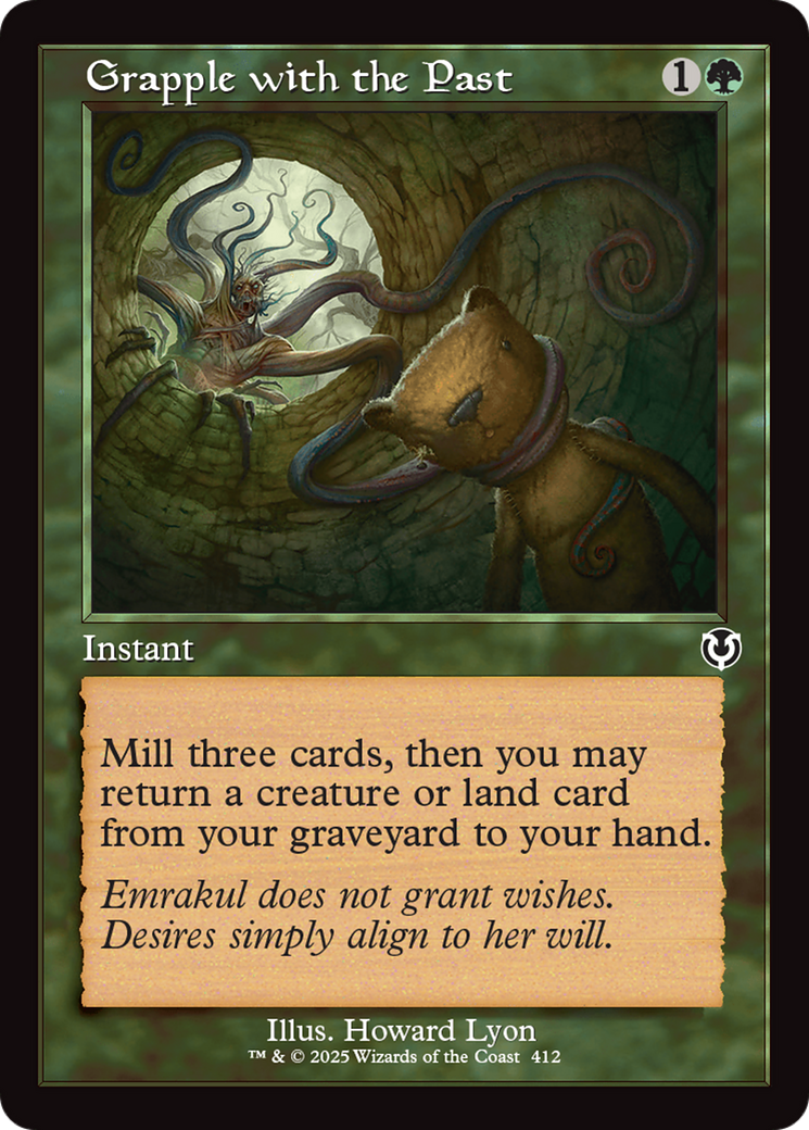 Grapple with the Past (Retro Frame) [Innistrad Remastered] | Gear Gaming Bentonville