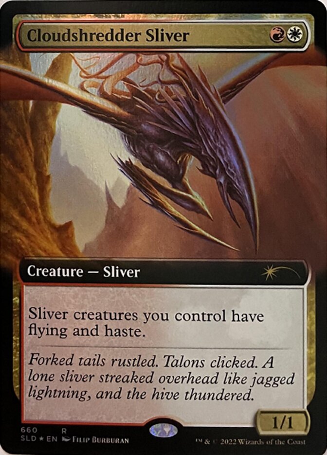 Cloudshredder Sliver (Extended Art) [Secret Lair Drop Promos] | Gear Gaming Bentonville