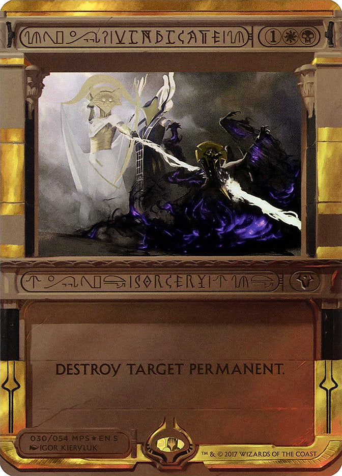 Vindicate (Invocation) [Amonkhet Invocations] | Gear Gaming Bentonville
