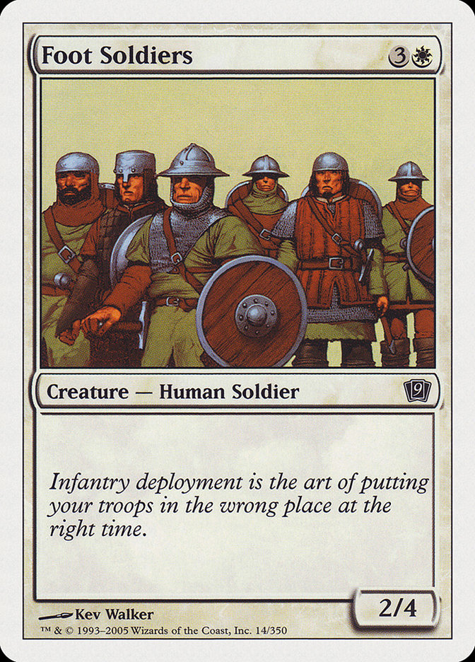 Foot Soldiers [Ninth Edition] | Gear Gaming Bentonville