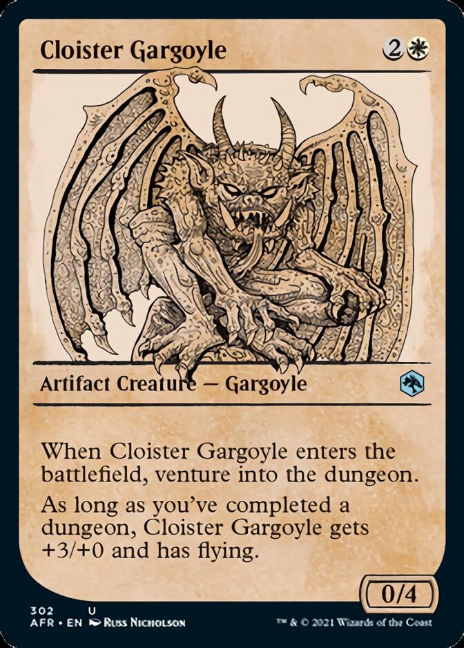 Cloister Gargoyle (Showcase) [Dungeons & Dragons: Adventures in the Forgotten Realms] | Gear Gaming Bentonville