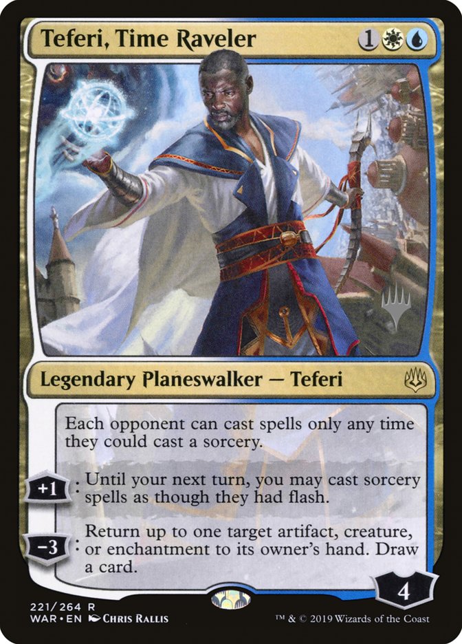 Teferi, Time Raveler (Promo Pack) [War of the Spark Promos] | Gear Gaming Bentonville