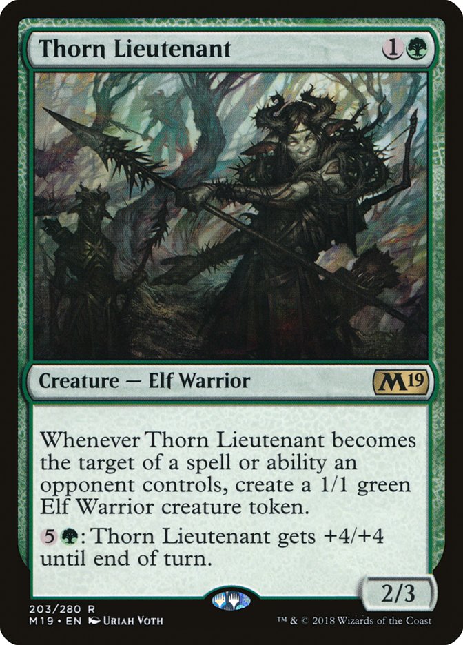 Thorn Lieutenant [Core Set 2019] | Gear Gaming Bentonville