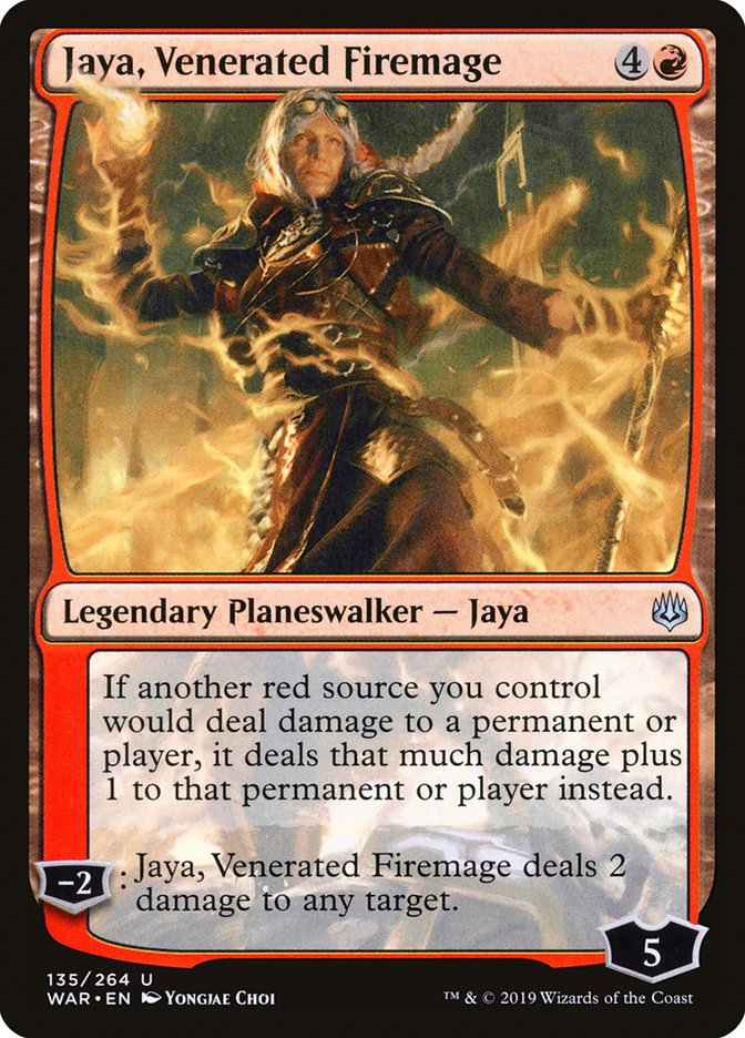 Jaya, Venerated Firemage [War of the Spark] | Gear Gaming Bentonville