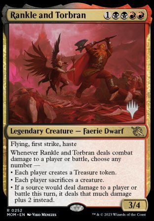 Rankle and Torbran (Promo Pack) [March of the Machine Promos] | Gear Gaming Bentonville