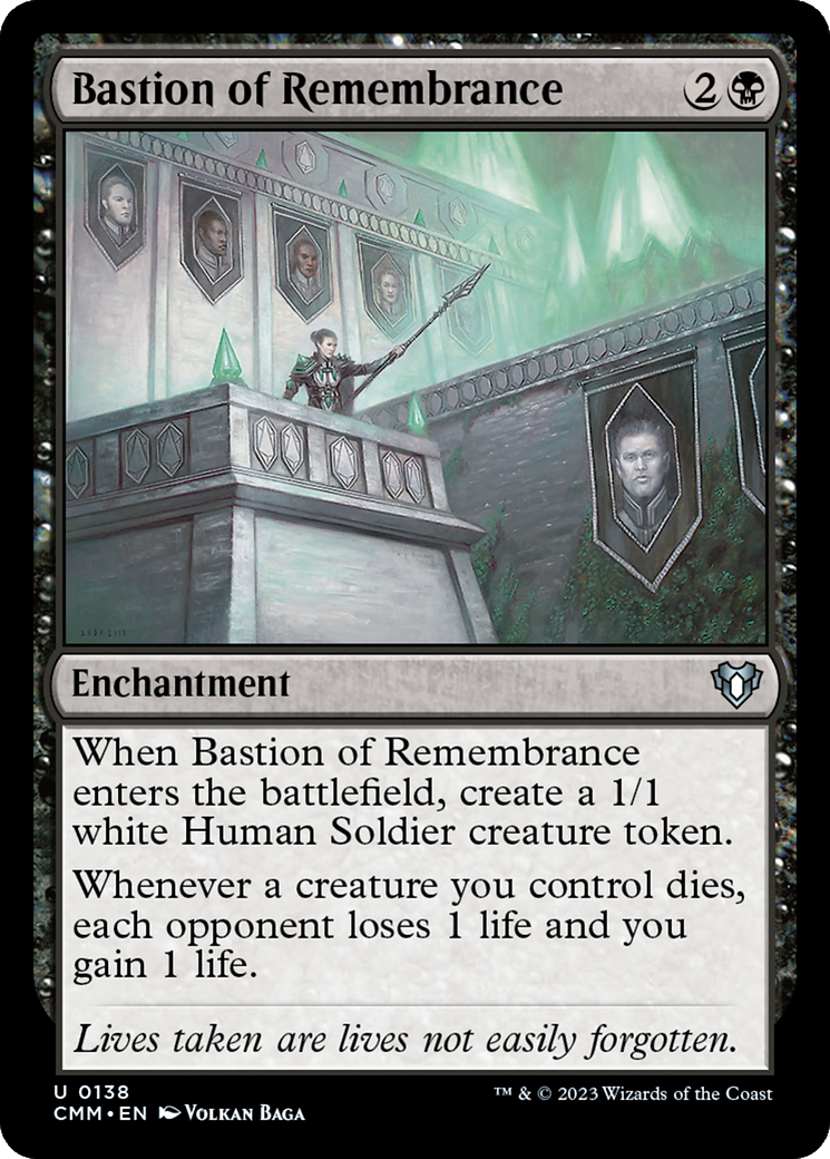 Bastion of Remembrance [Commander Masters] | Gear Gaming Bentonville