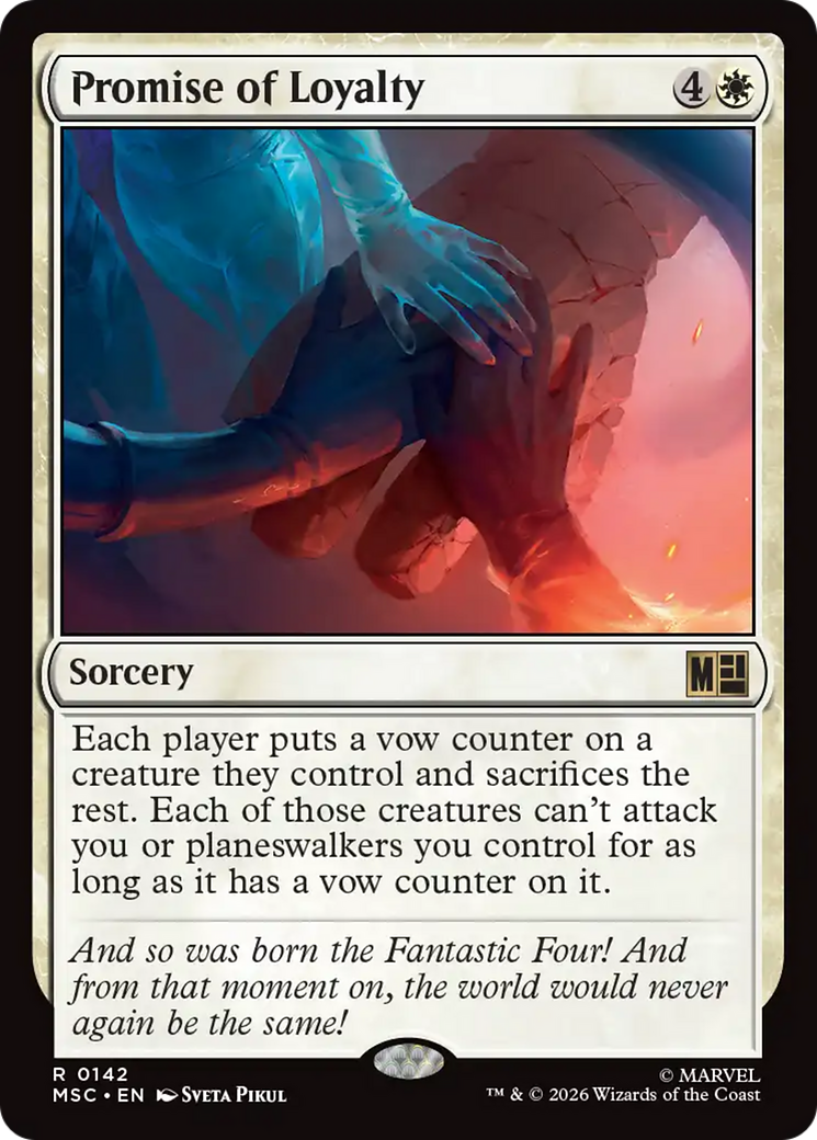 Promise of Loyalty [Marvel Super Heroes Commander] | Gear Gaming Bentonville