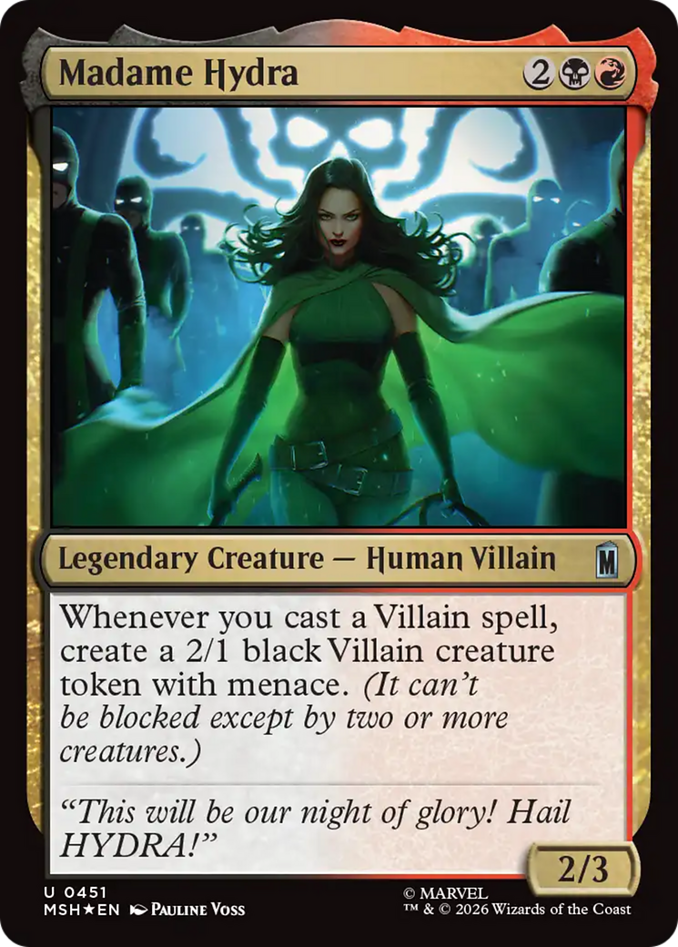 Madame Hydra (Suge Foil) [Marvel Super Heroes] | Gear Gaming Bentonville