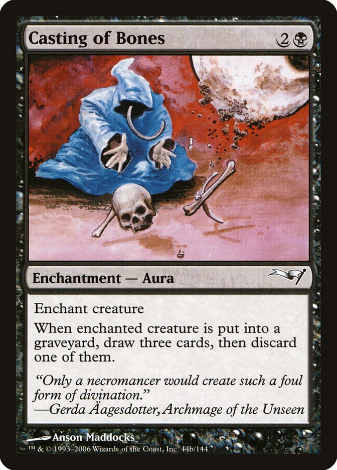 Casting of Bones [Coldsnap Theme Decks] | Gear Gaming Bentonville
