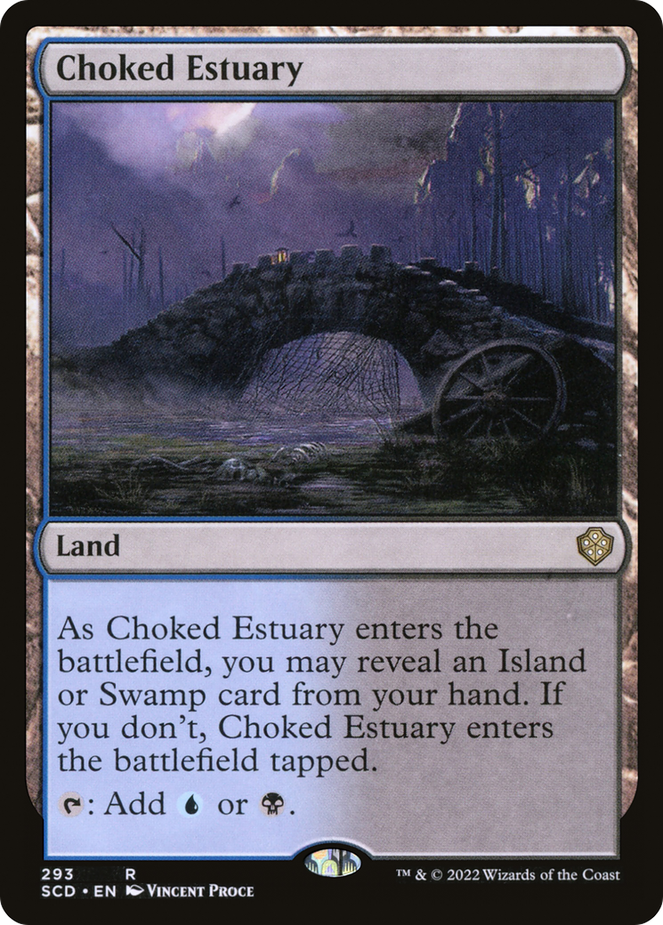 Choked Estuary [Starter Commander Decks] | Gear Gaming Bentonville
