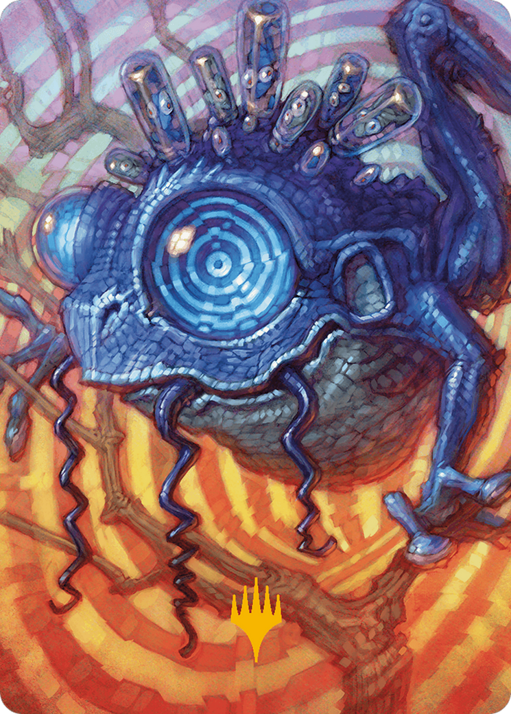 Psychic Frog Art Card (Gold-Stamped Planeswalker Symbol) [Modern Horizons 3 Art Series] | Gear Gaming Bentonville