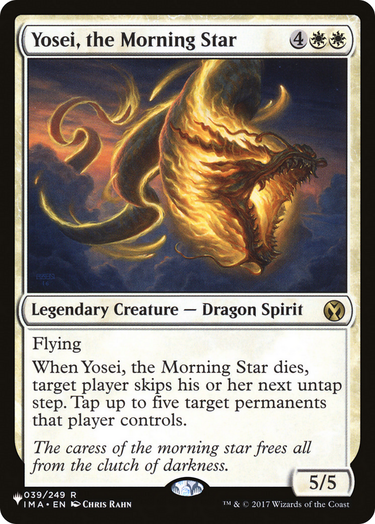 Yosei, the Morning Star [The List Reprints] | Gear Gaming Bentonville