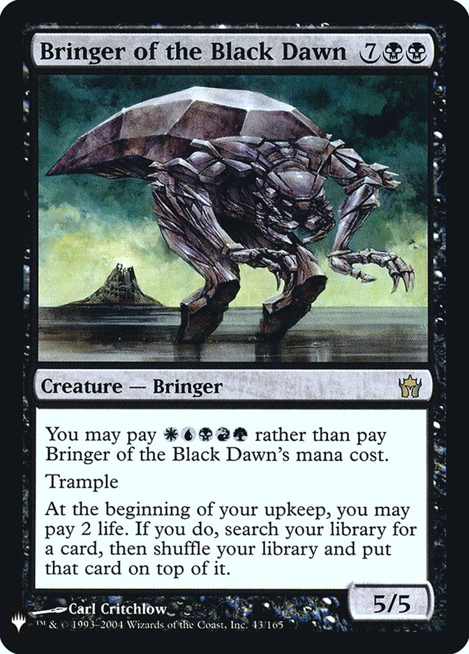 Bringer of the Black Dawn [Mystery Booster] | Gear Gaming Bentonville