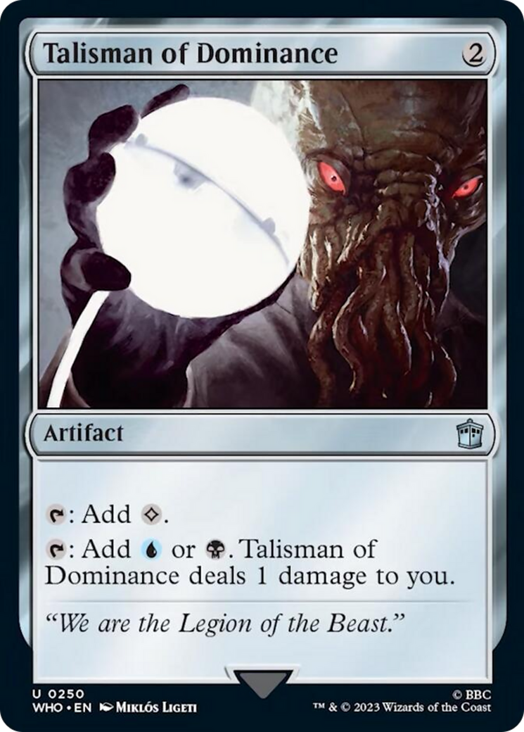 Talisman of Dominance [Doctor Who] | Gear Gaming Bentonville