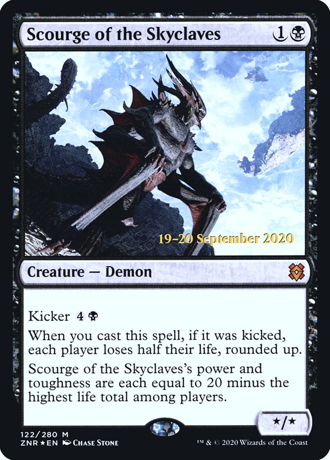 Scourge of the Skyclaves [Zendikar Rising Prerelease Promos] | Gear Gaming Bentonville