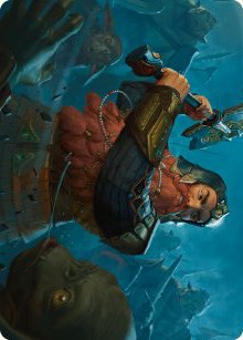 Gimli, Counter of Kills Art Card (10/81) [The Lord of the Rings: Tales of Middle-earth Art Series] | Gear Gaming Bentonville