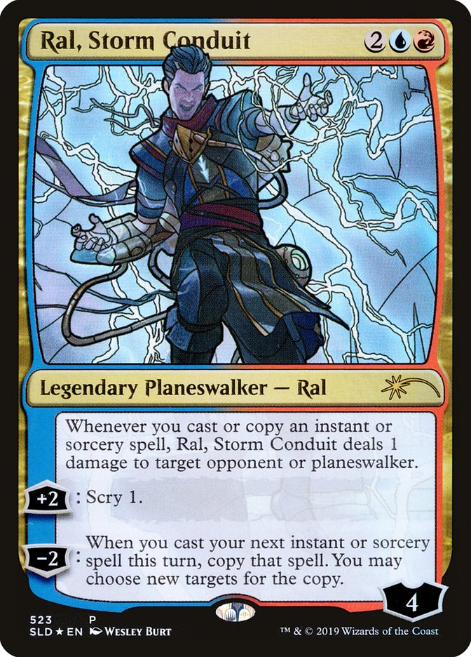 Ral, Storm Conduit (Stained Glass) [Secret Lair Drop Promos] | Gear Gaming Bentonville